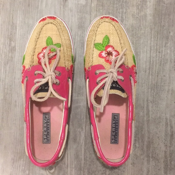 Floral Print Sperry’s - Picture 2 of 3